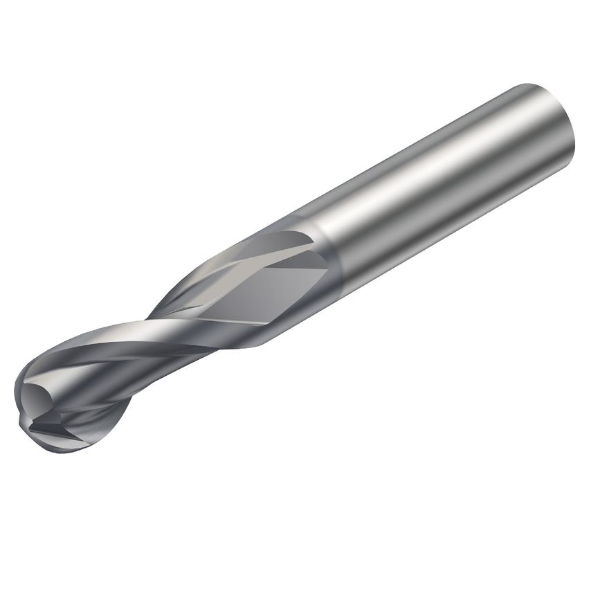 CoroMill Plura Solid Carbide Ball Nose End Mill for Profiling 1B232-1588-XA1620