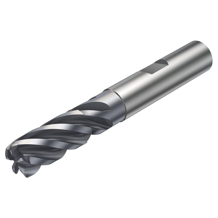 CoroMill Plura Solid Carbide End Mill for Heavy Duty Milling 2F342-1588-076-PD1730