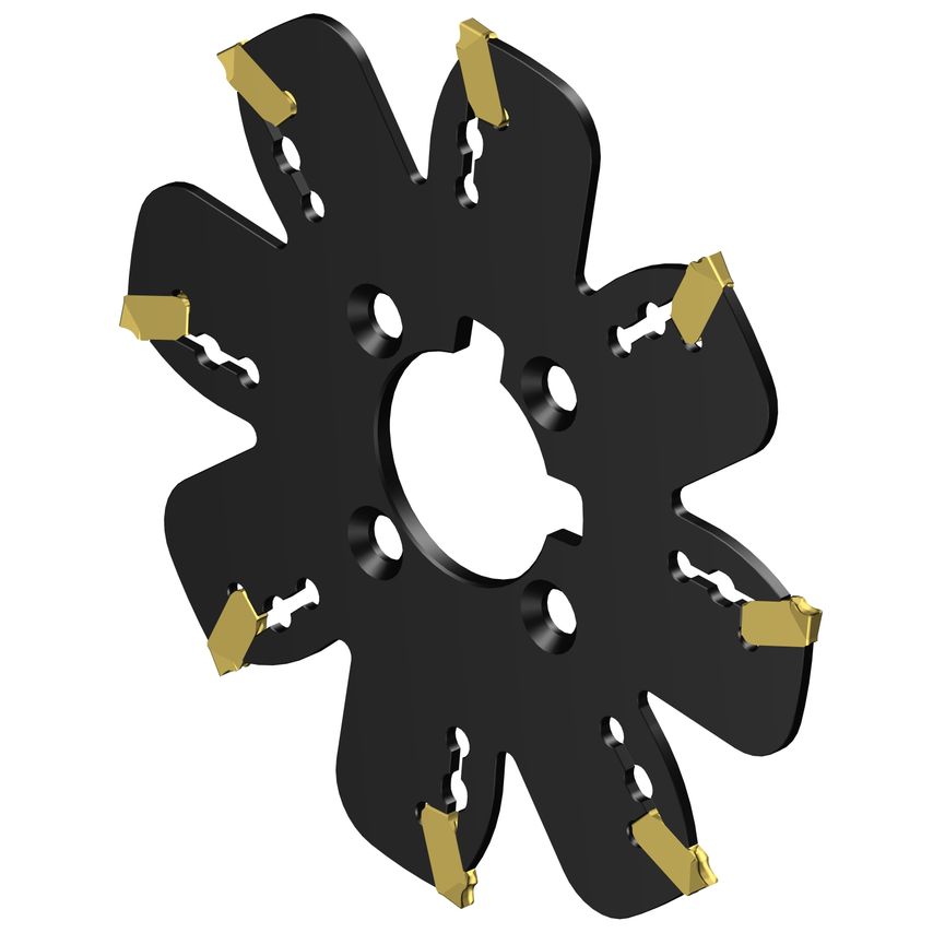 CoroMill QD Indexble Grooving and Parting Off Cutter AQD-E-102Y25-M