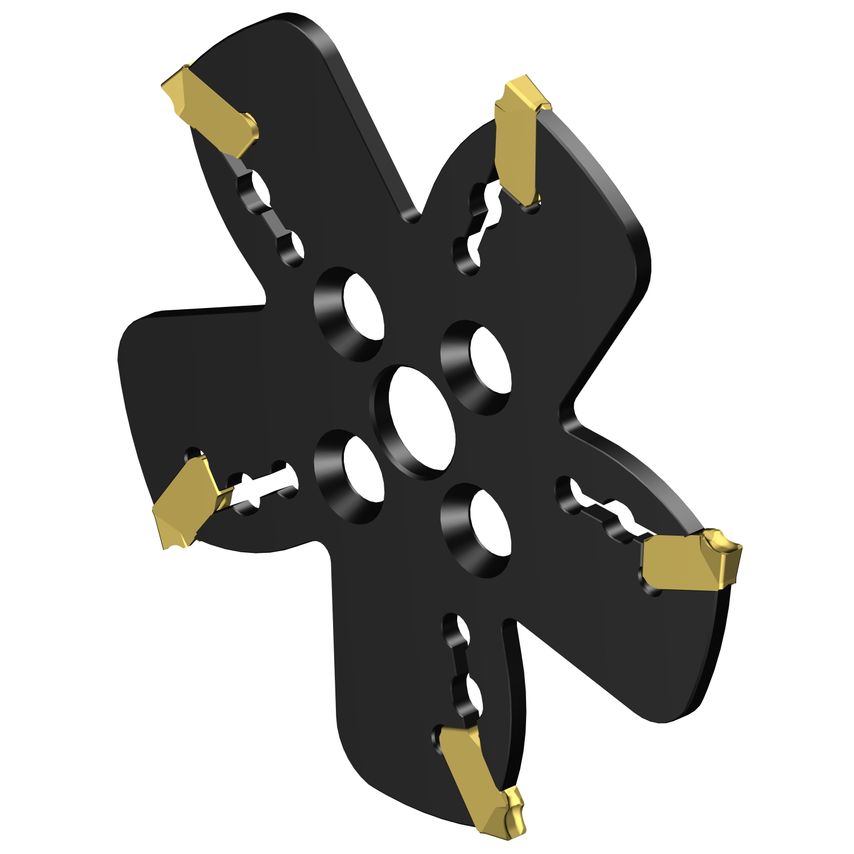 CoroMill QD Indexble Grooving and Parting Off Cutter AQD-F-076X10-M