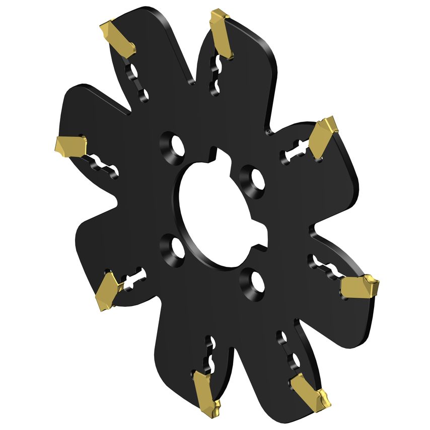 CoroMill QD Indexble Grooving and Parting Off Cutter AQD-FC102Y25-M