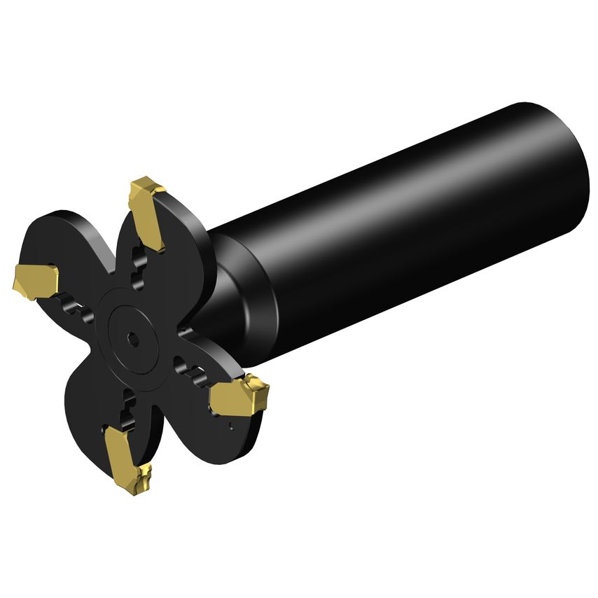 CoroMill QD Indexble Grooving and Parting Off Cutter AQD-JC076O31-M