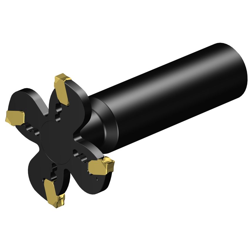 CoroMill QD Indexble Grooving and Parting Off Cutter AQD-K-076O31-M