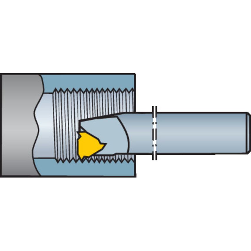 CoroThread 266 Boring Bar for Thread Turning 266RKF-D24-4