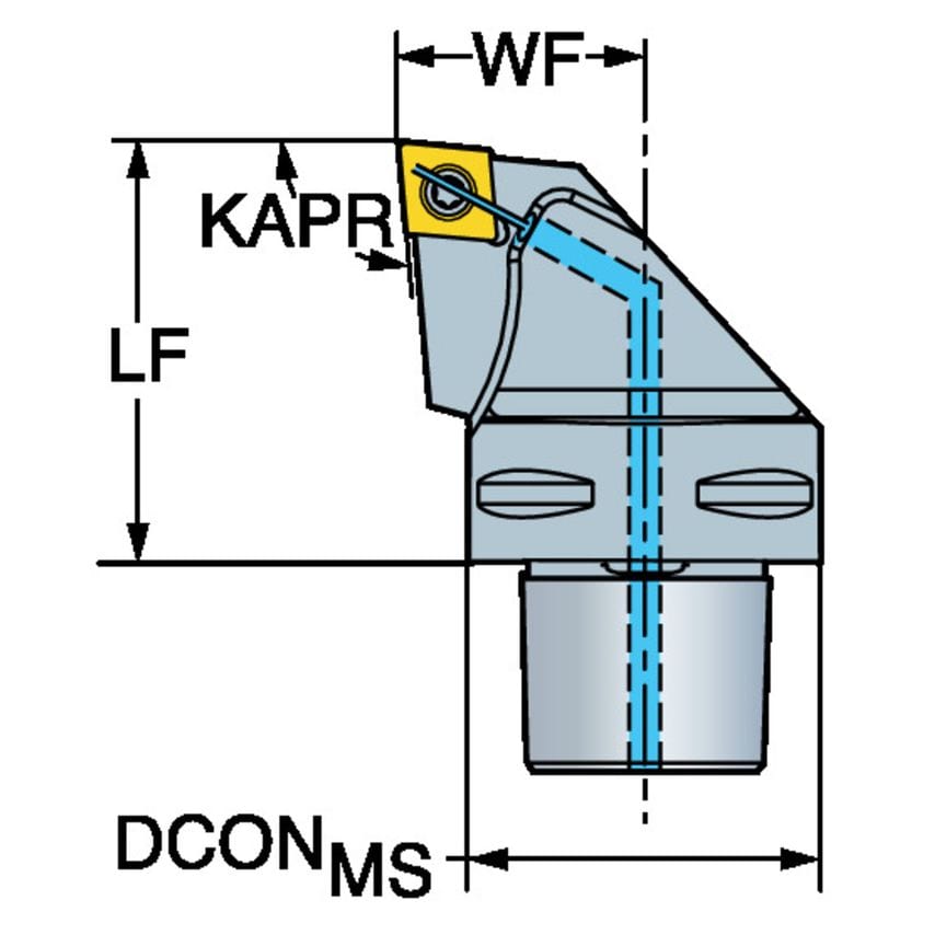 CoroTurn 107 Cutting Unit for Turning C3-SCLCR-22040-09C