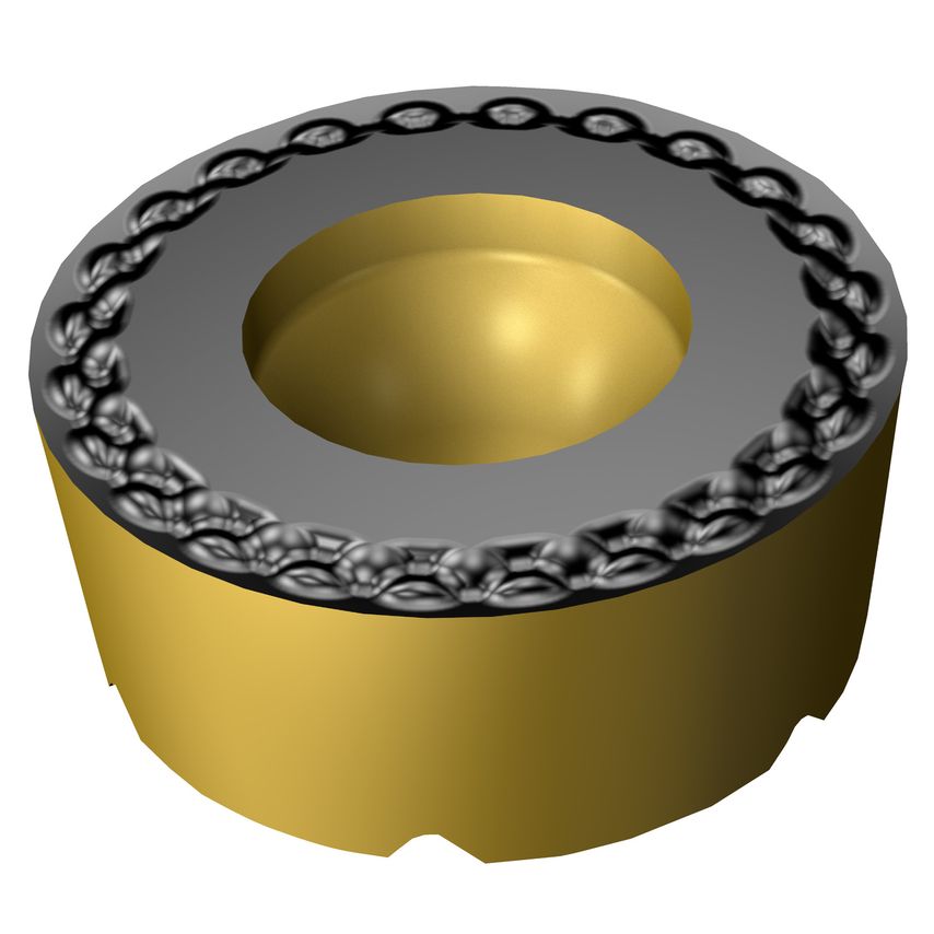 CoroTurn 107 Insert with Rail for Turning RCMT0803MP-L34425