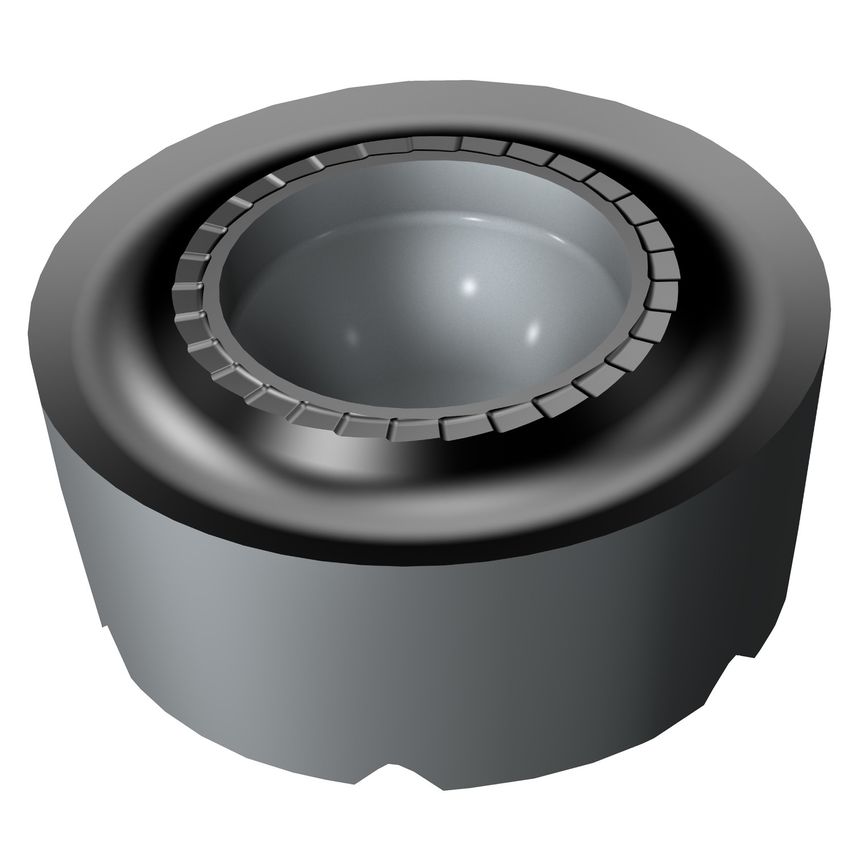 CoroTurn 107 Insert with Rail for Turning RCMT0803MP-M31105