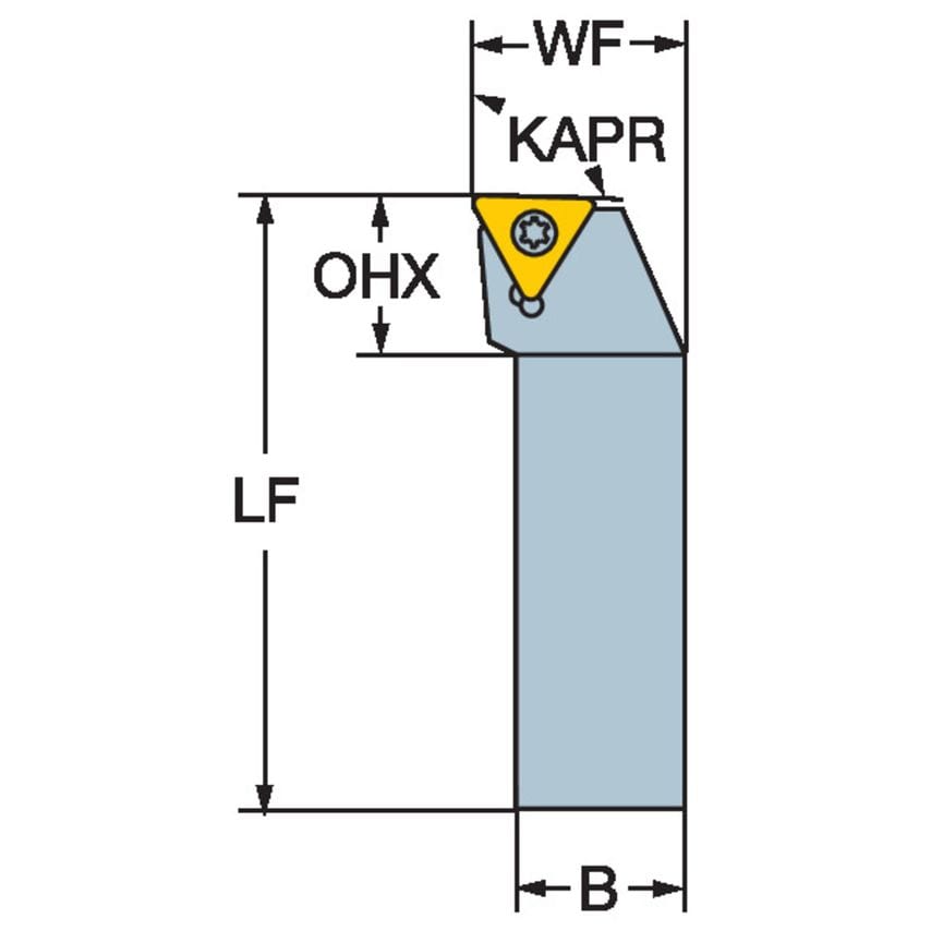 CoroTurn 107 Shank Tool for Turning STFCR103