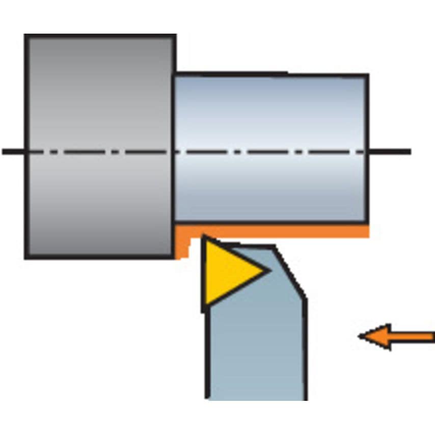 CoroTurn 107 Shank Tool for Turning STJCR082C-S