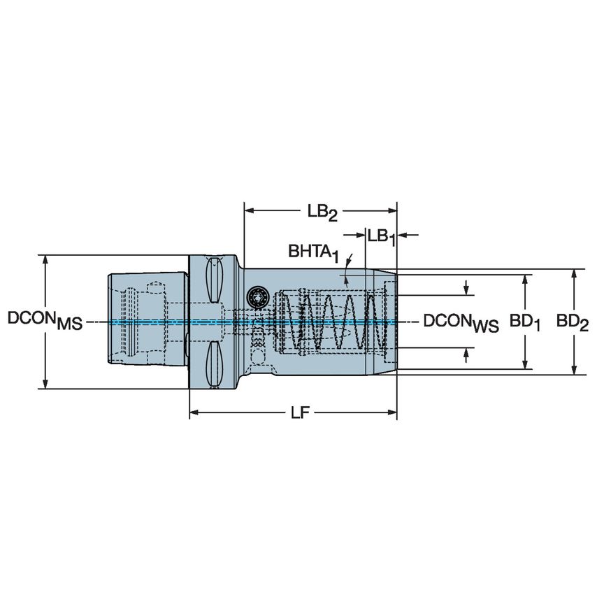 Coromant Capto to Corochuck 930 930-C4-S-10-072