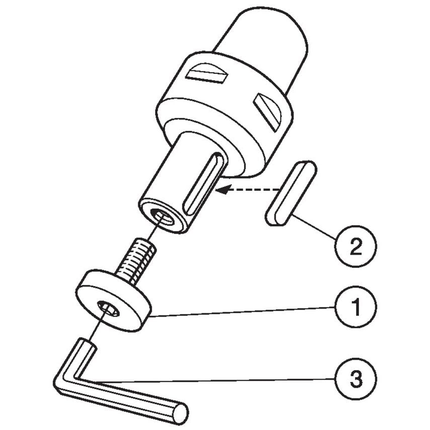 Coromant Capto to Side and Face Mill Arbor Adapter C4-A391.10-31035