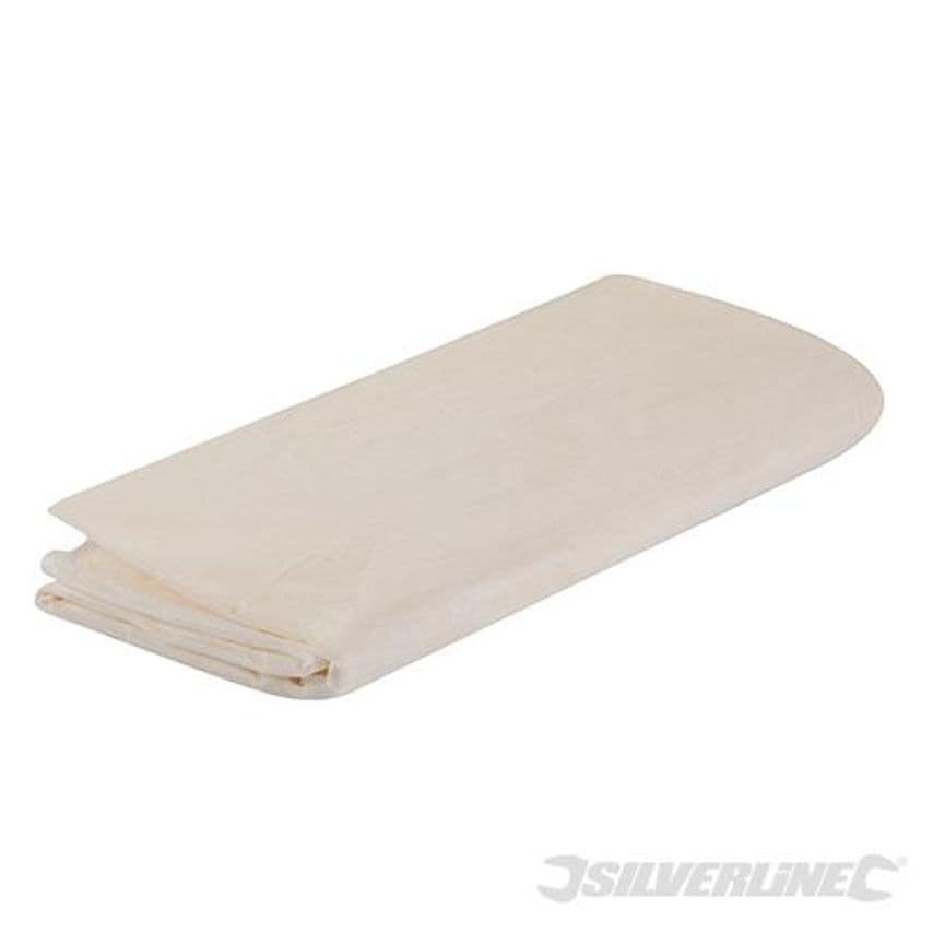 Cotton Twill Dust Sheet 3.6 X 2.7m (12' X 9') Approx