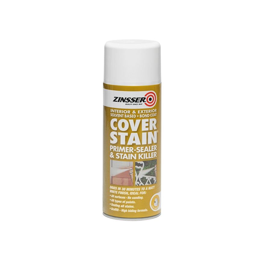 Cover Stain Primer - Sealer Aerosol 400ml ZINCSP400A