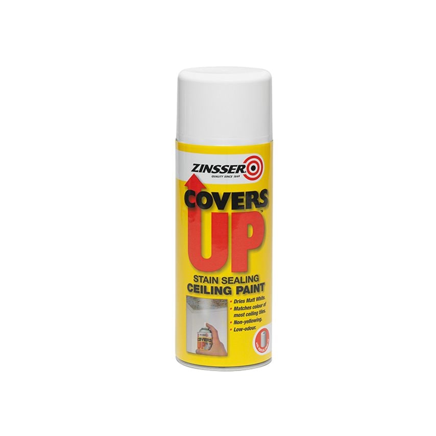 CoversUp Aerosol White 400ml ZINCU400A