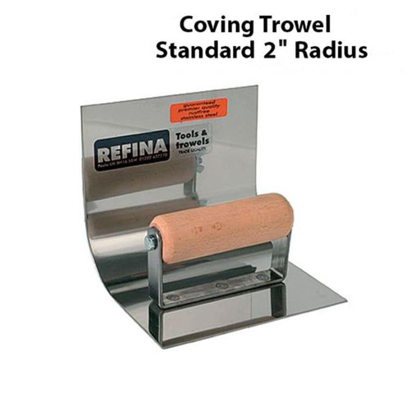 Coving Trowel Standard, 2" Radius