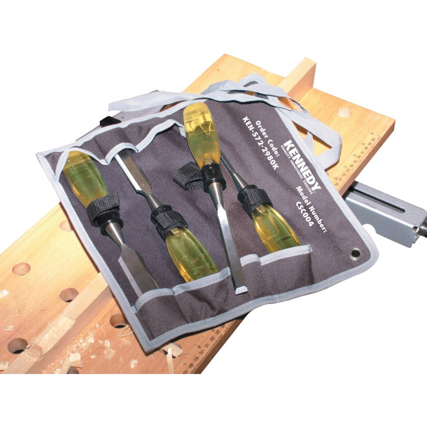 Craftsman Bevel Edge Wood Chisels (4-Set)