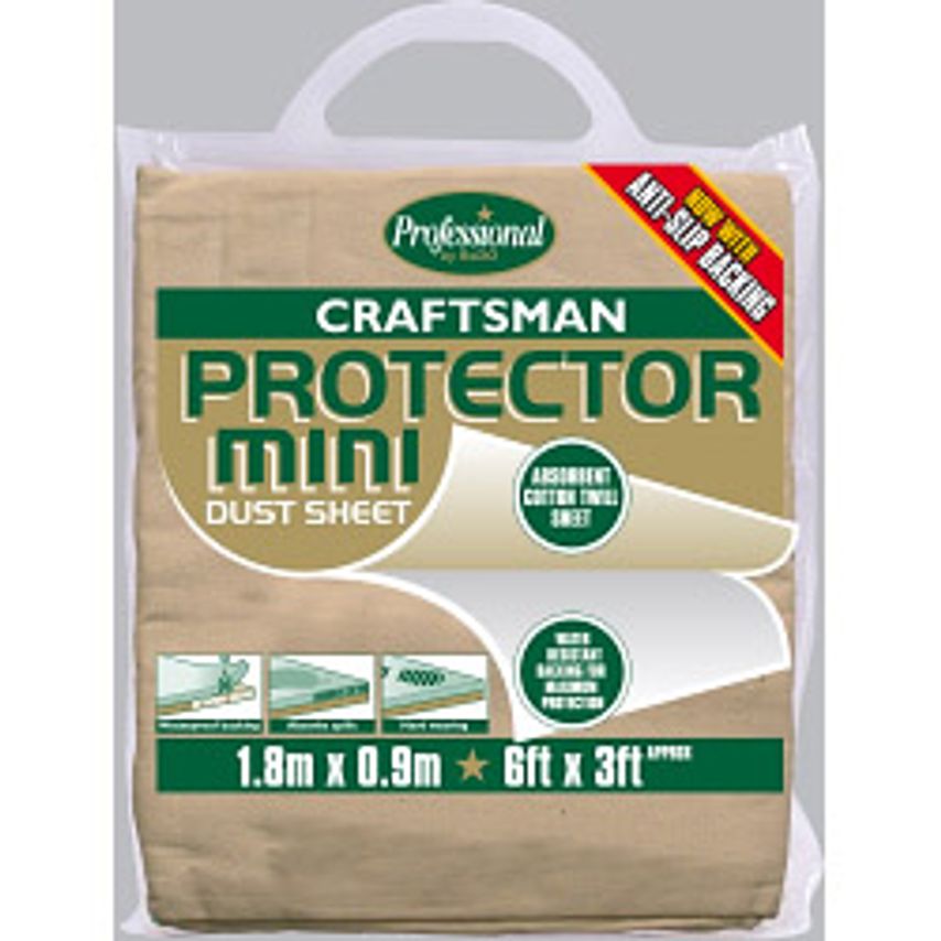 Craftsman Protector Dust Sheet Size 1.8 x 0.9m (6' x 3')