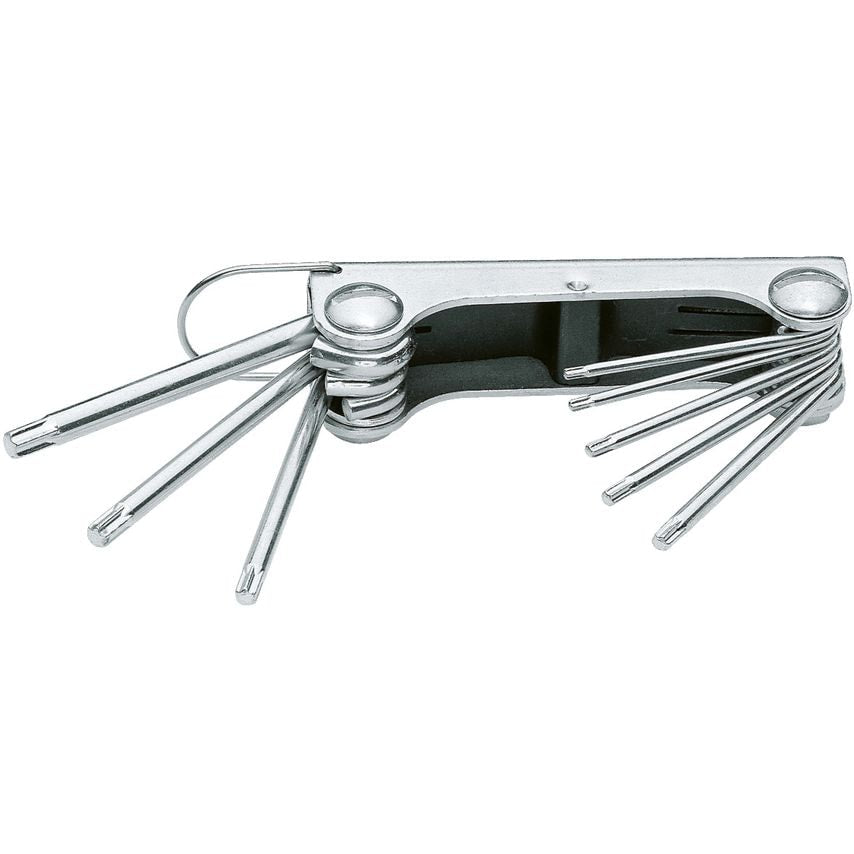 Cranked socket screwdriver set