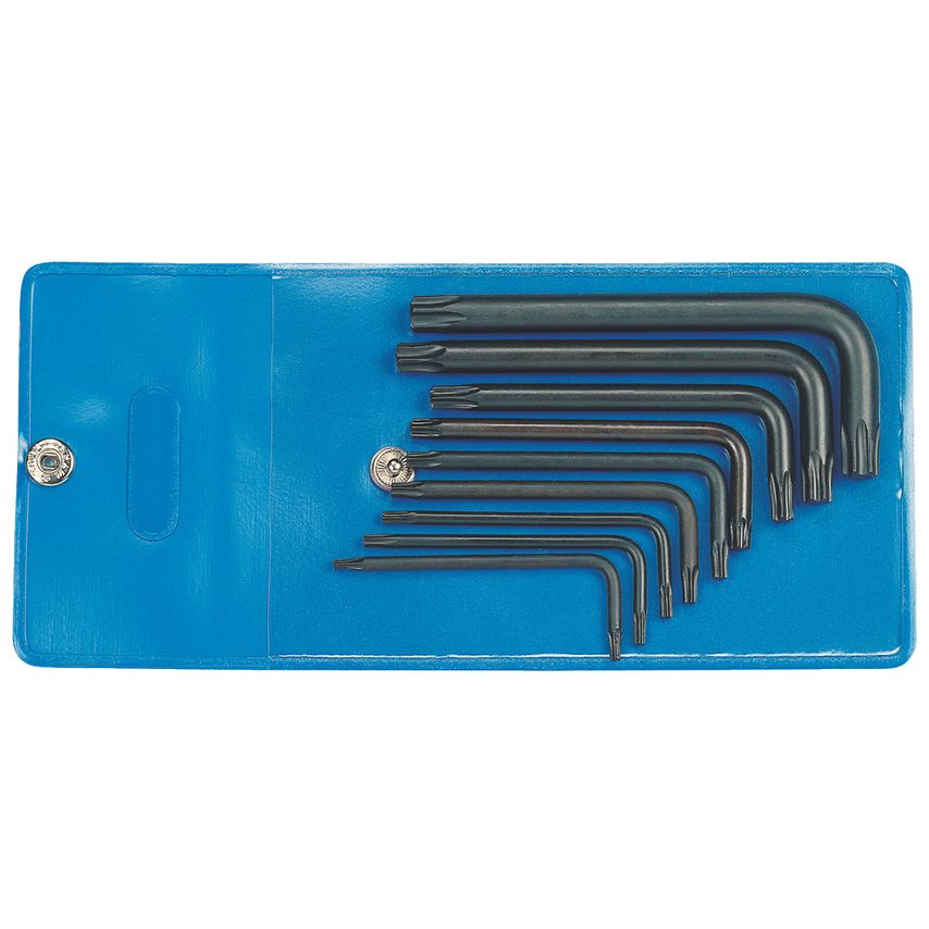 Cranked socket screwdriver set