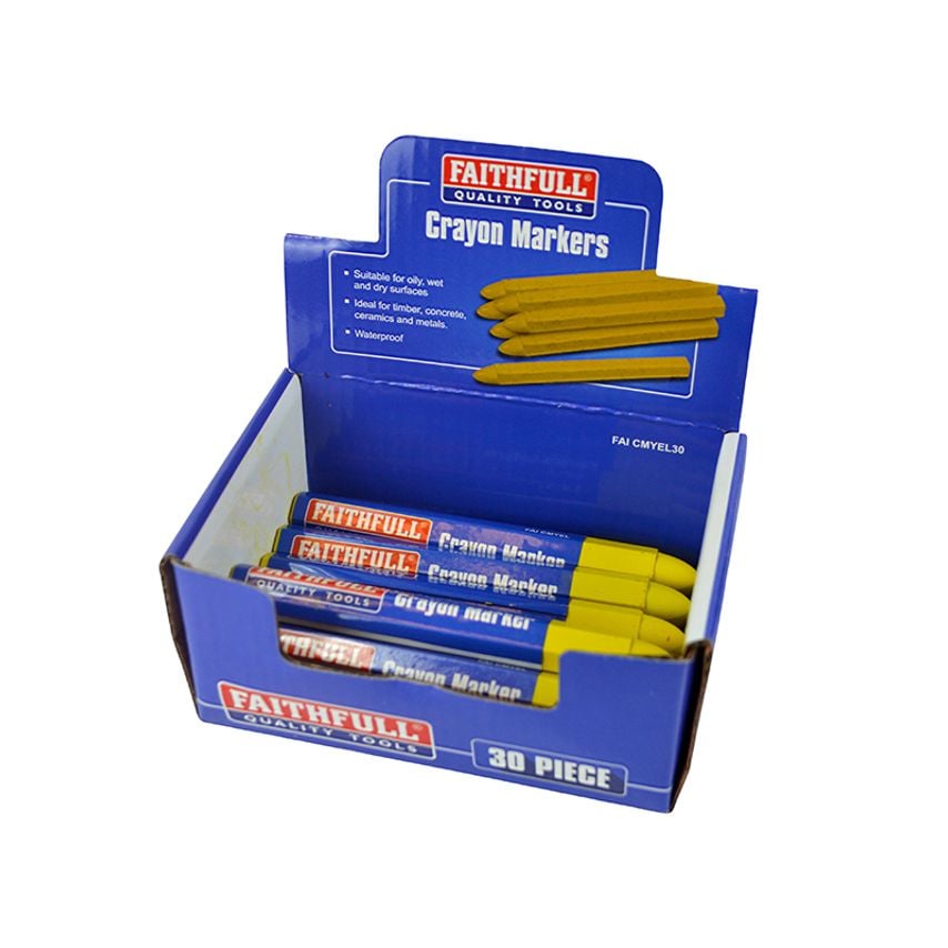 Crayon Marker Yellow (CDU 30) FAICMYEL30