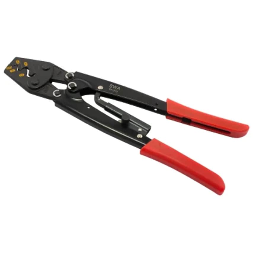 Crimping Tool Ratchet 1.5-16mm Carbon Steel for Uninsl Termin