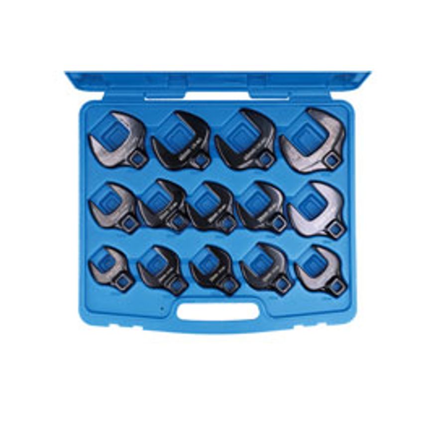 Crows Foot Wrench Set 1/2" 14 Piece
