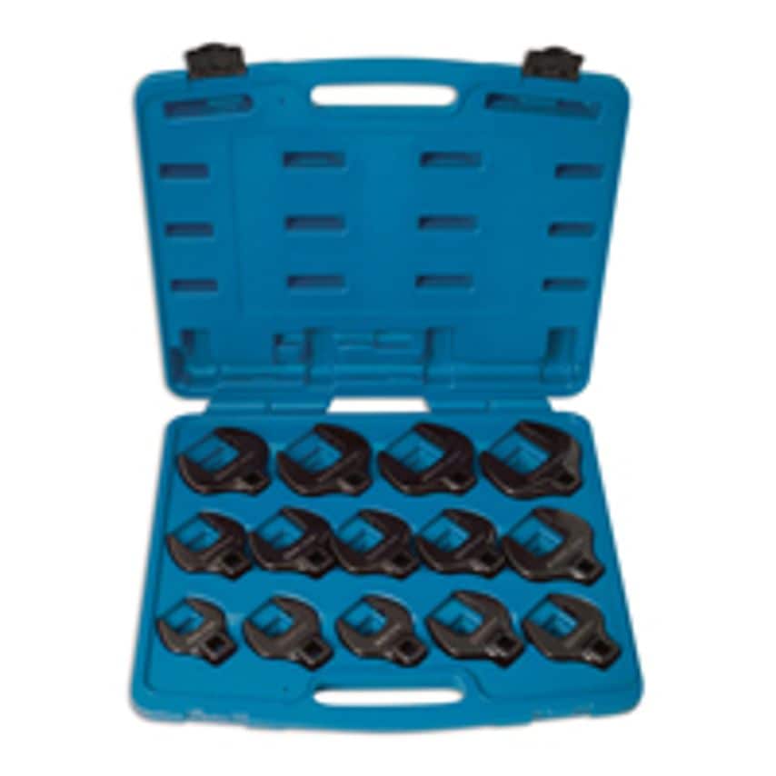 Crows Foot Wrench Set 1/2" 14 Piece