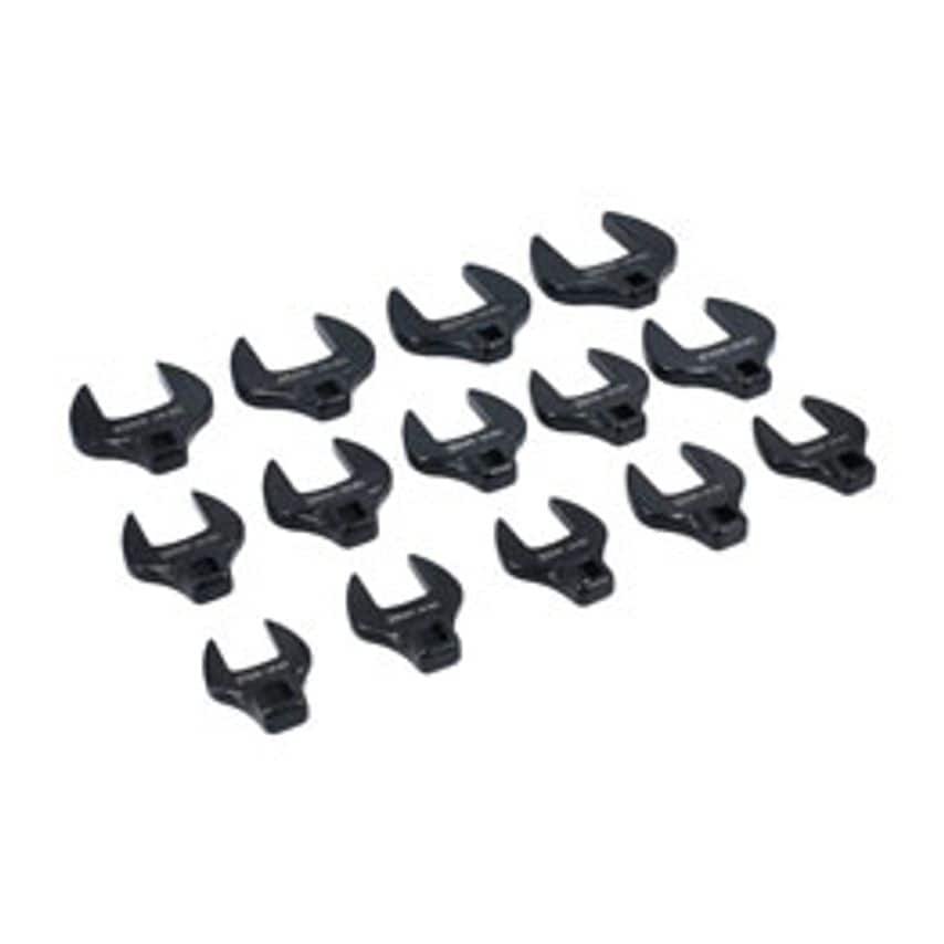 Crows Foot Wrench Set 1/2" 14 Piece