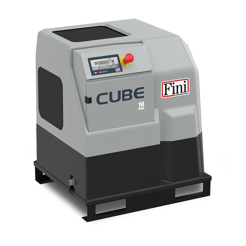 Cube 7.510 Floor Mounted Direct Drive Screw Compressor 7.5 kW 10 Bar
