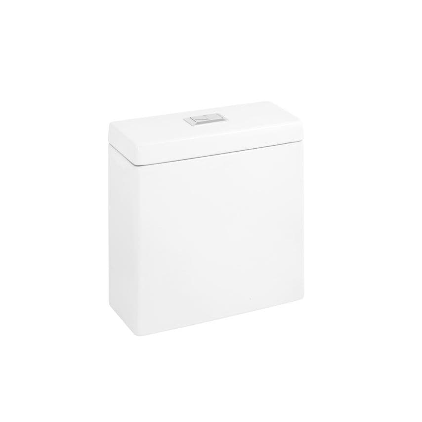 Curve Close Coupled Cistern W 365mm H 395mm D 150mm