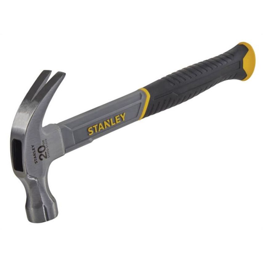 Curved Claw Hammer Fibreglass Shaft 570g (20OZ) STA051310
