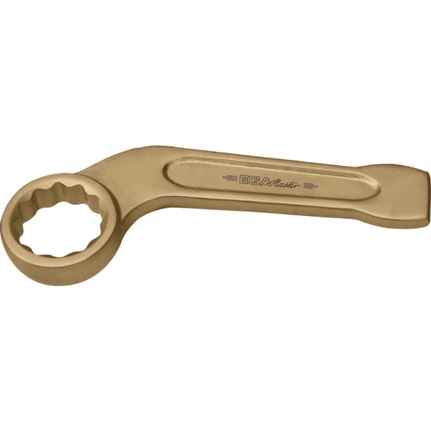 Curved Slogging Ring Wrench 60mm Non Sparking Al-Bron