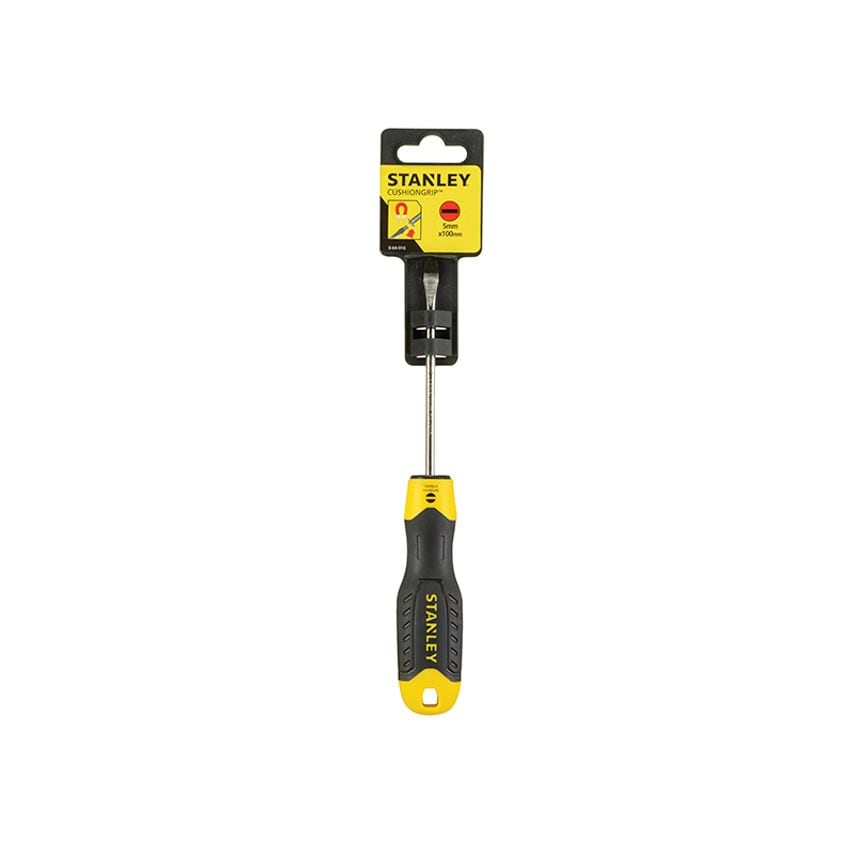 Cushion Grip Screwdriver Flared Tip 5 x 100mm STA064916
