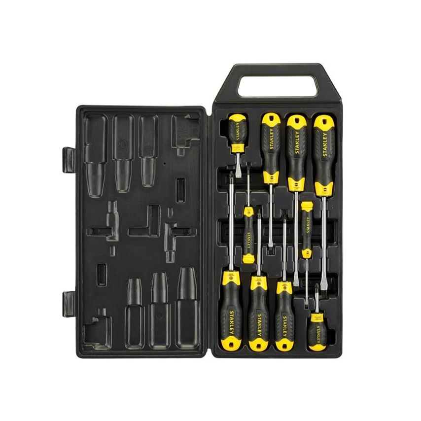 Cushion Grip Screwdriver Set, 10 Piece STA265014