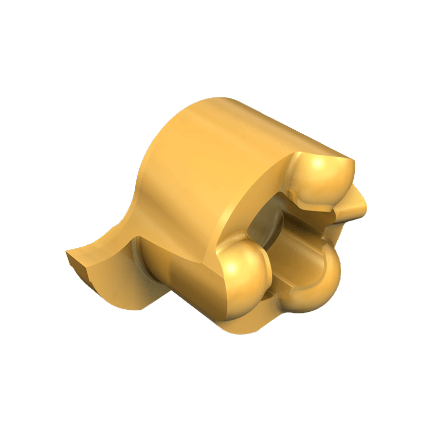 Cut-Grip Inserts GIQR 8-0.75-0.00 IC528 - Pack of 10