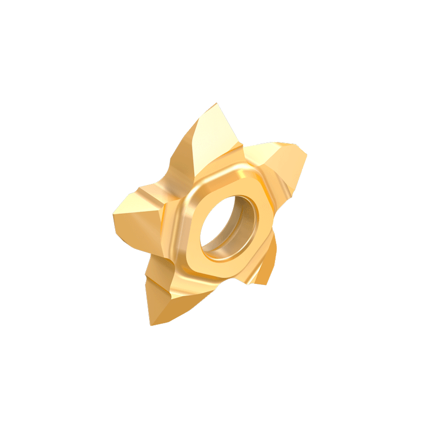 Cut-Grip Inserts Penta 17-MTL003LS IC1008 - Pack of 5