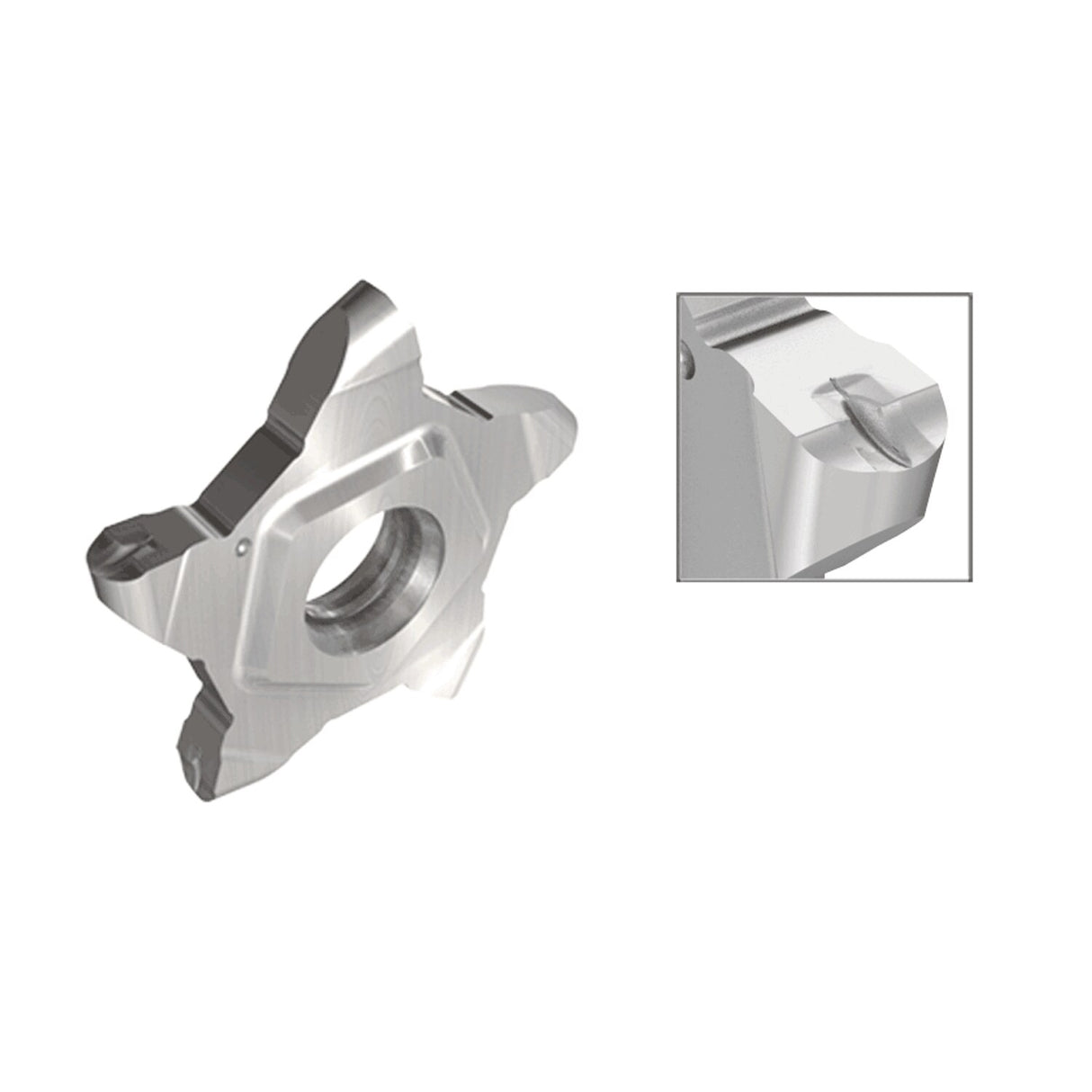 Cut-Grip Inserts Penta 24N200J100 IC908 - Pack of 5