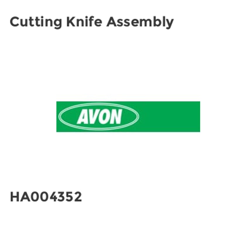 Cutting Knife Assembly