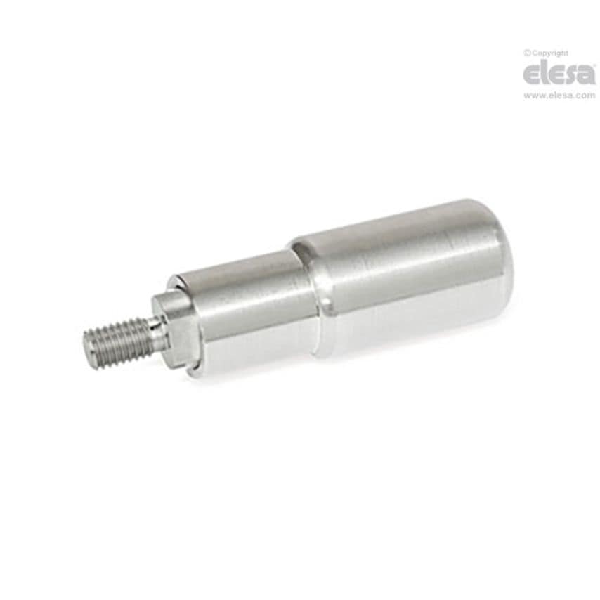 Cylindrical revolving handle-GN 798.4-NI-18-M6