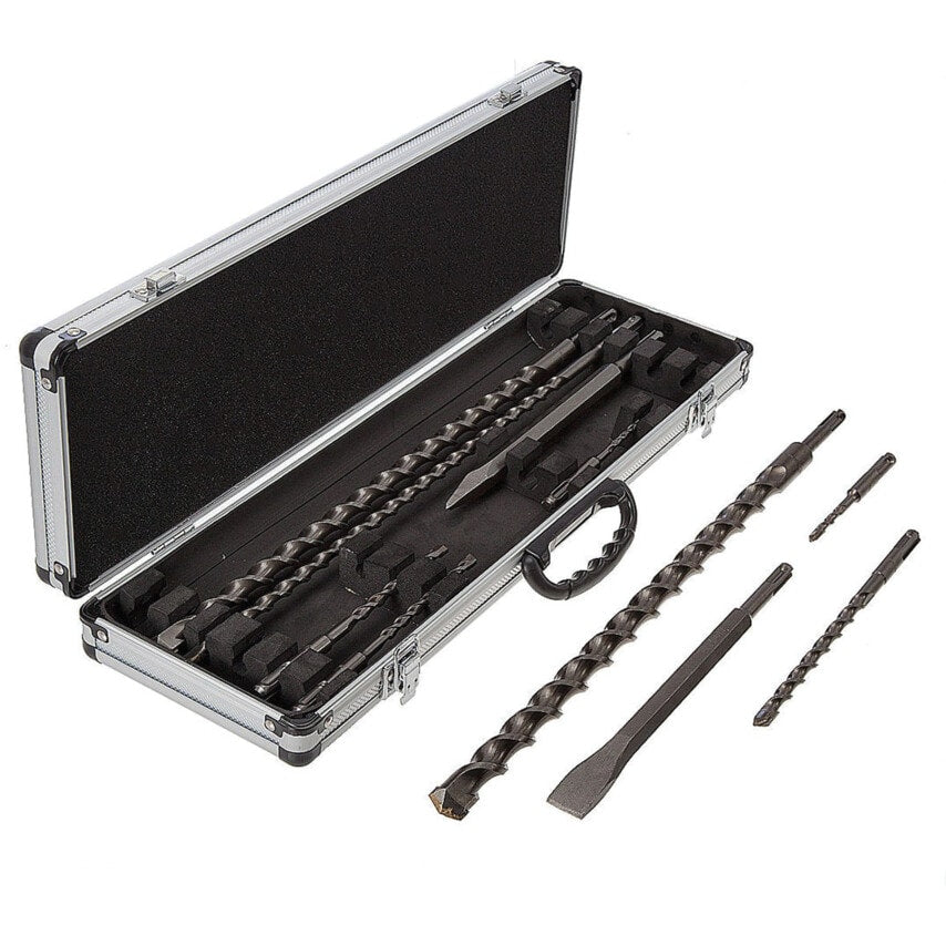 D-2119110 Piece SDS Plus Drill Bit Set
