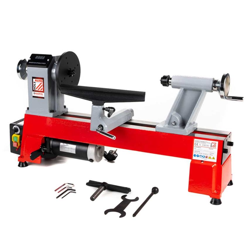 D460FXL 460mm Midi Woodturning Lathe