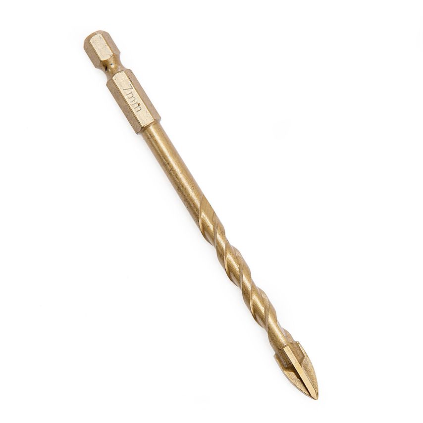 DBG070 4 Point Drill Bit for Tile & Glass 7mm