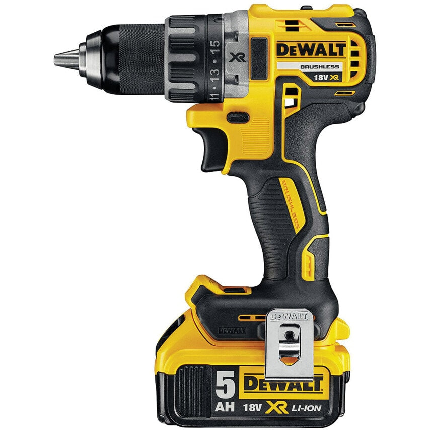 DCD791P2-GB 18V Brushless Drill Driver 2X5.0AH