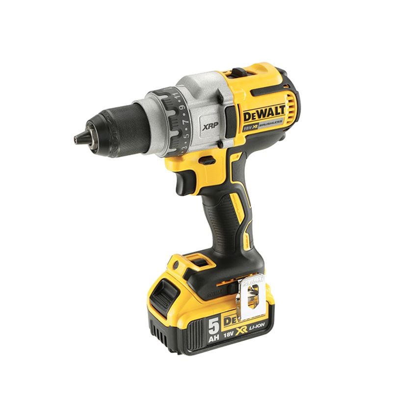 DCD991P2 Brushless 3 Speed Drill Driver 18V 2 x 5.0Ah Li-ion DEWDCD991P2