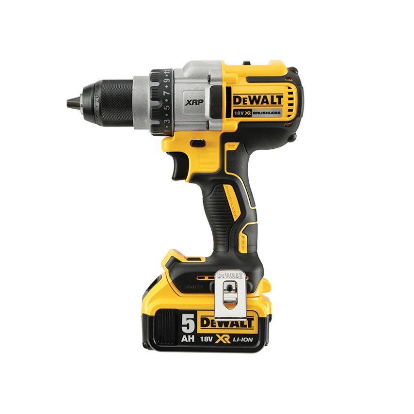 DCD991P2 Brushless 3 Speed Drill Driver 18V 2 x 5.0Ah Li-ion DEWDCD991P2