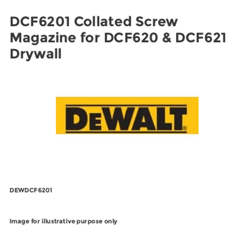 DCF6201 Collated Screw Magazine for DCF620 & DCF621 Drywall