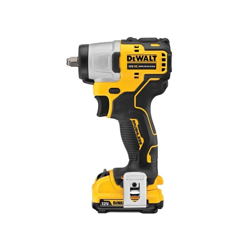 DCF902D2 XR Brushless Sub-Compact 3/8in Impact Wrench 12V 2 x 2.0Ah Li-ion DEWDCF902D2