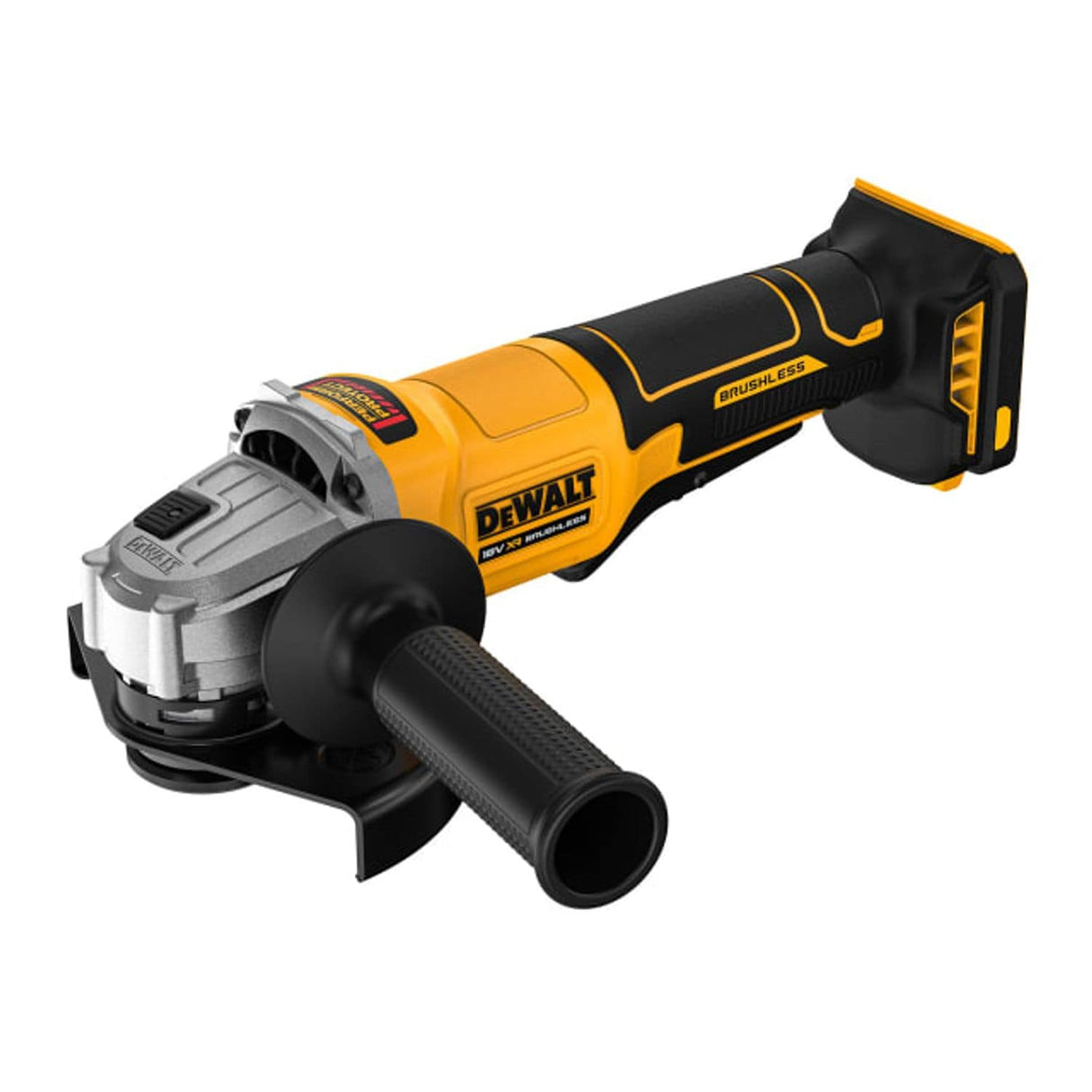 DCG408N XR Brushless Paddle Switch Angle Grinder 18V Bare Unit