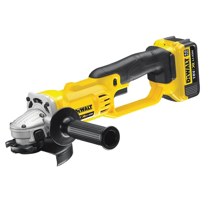 DCG412M2 Premium XR Angle Grinder 125mm 18V 2 x 4.0Ah Li-ion DEWDCG412M2