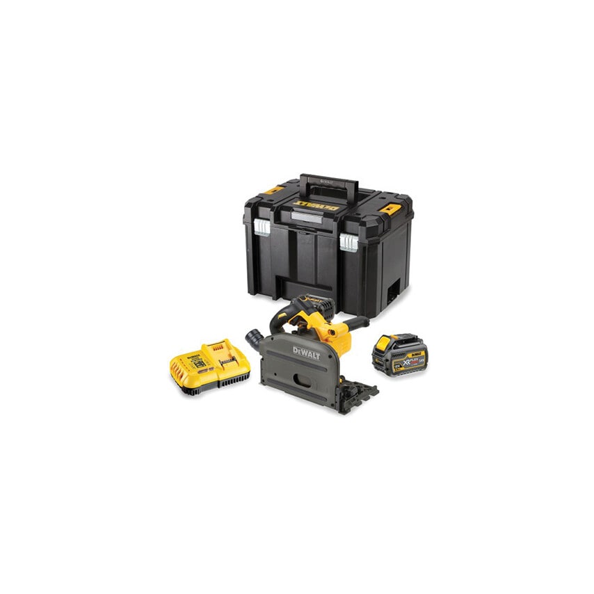 DCS520T2-GB 54V XR Flexvolt Plunge Saw 2 X Batteries